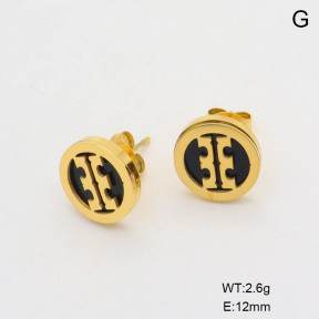 6E4004368vbmb-669  Stainless Steel Earrings