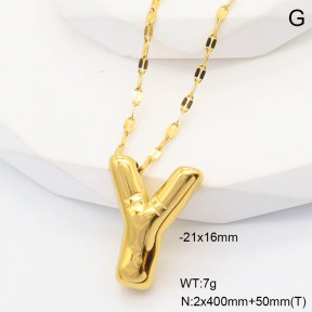 6N2004707vbll-669  Stainless Steel Necklace