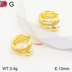 F2E300688vbnl-J59  Fashion Copper Earrings