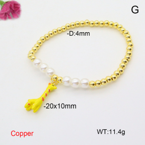 F6B300866ablb-L017  Fashion Copper Bracelet