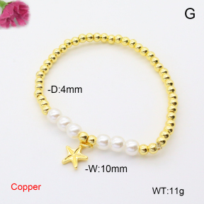 F6B300873ablb-L017  Fashion Copper Bracelet