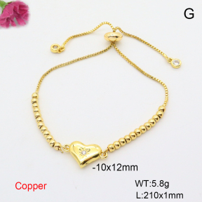 F6B406237ablb-L017  Fashion Copper Bracelet