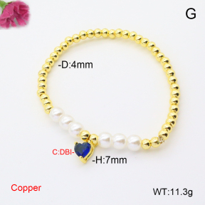 F6B406242vbmb-L017  Fashion Copper Bracelet