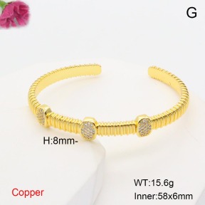 F6BA41661ahjb-L017  Fashion Copper Bangle