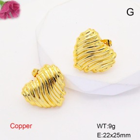 F6E200686vbmb-L017  Fashion Copper Earrings