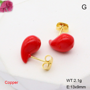 F6E301832ablb-L017  Fashion Copper Earrings