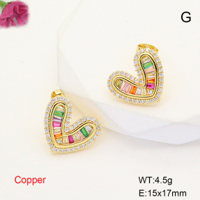 F6E405186bbov-L017  Fashion Copper Earrings