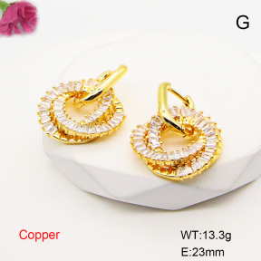 F6E405191bhia-L017  Fashion Copper Earrings