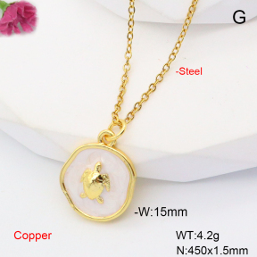 F6N301035vaia-L017  Fashion Copper Necklace