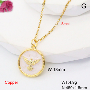 F6N301041vaia-L017  Fashion Copper Necklace