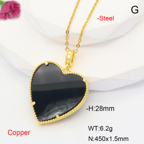 F6N407652aakl-L017  Fashion Copper Necklace