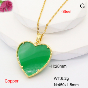 F6N407653aakl-L017  Fashion Copper Necklace