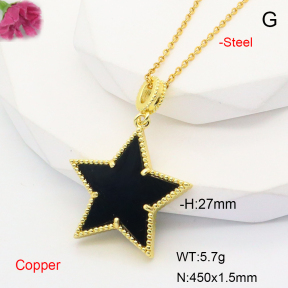 F6N407655aakl-L017  Fashion Copper Necklace