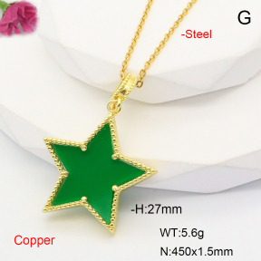 F6N407657aakl-L017  Fashion Copper Necklace