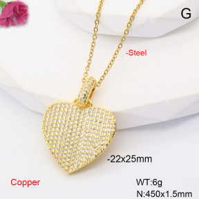 F6N407686vbmb-L017  Fashion Copper Necklace