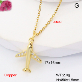 F6N407690avja-L017  Fashion Copper Necklace