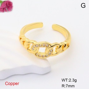 F6R401701baka-L017  Fashion Copper Ring