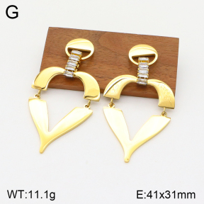 2E4003701bhva-669  Stainless Steel Earrings