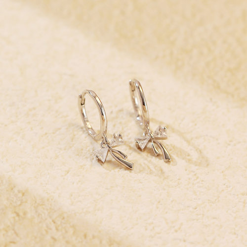 JE6938aijk-Y05  925 Silver Earrings  WT:1.45g  Inner:8.5mm  YHE0649