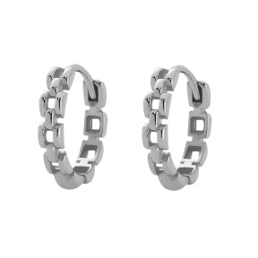 JE6970bibo-Y05  925 Silver Earrings  WT:1.67g  Inner:10*2.6mm  ZH001