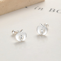 JE7032vhko-Y06  925 Silver Earrings  WT:1g  6.8mm  A-83-05