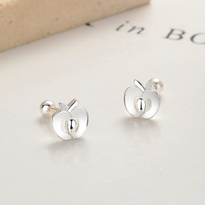 JE7032vhko-Y06  925 Silver Earrings  WT:1g  6.8mm  A-83-05