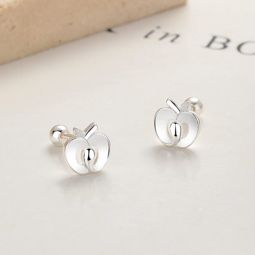 JE7032vhko-Y06  925 Silver Earrings  WT:1g  6.8mm  A-83-05