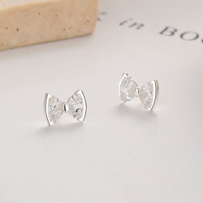 JE7062vhli-Y06  925 Silver Earrings  WT:1g  6.8*9mm  A-83-16