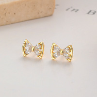 JE7063vhli-Y06  925 Silver Earrings  WT:1g  6.8*9mm  A-83-16