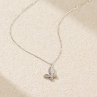 JN7012vjjk-Y05  925 Silver Necklace  WT:2.26g  N:400+50mm
P:15.6mm  YHN090