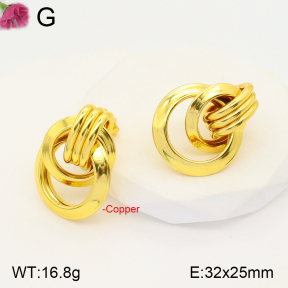 F2E201444ablb-J59  Fashion Copper Earrings