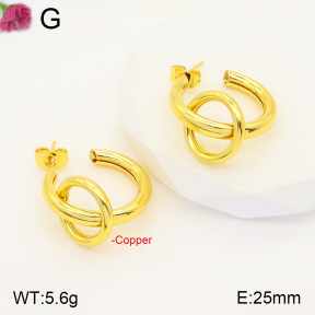 F2E201448ablb-J59  Fashion Copper Earrings