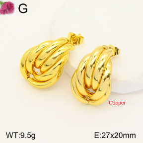 F2E201451ablb-J59  Fashion Copper Earrings