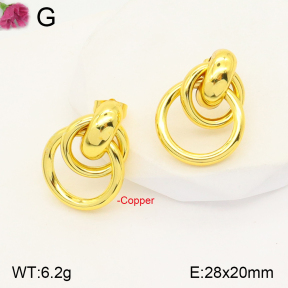 F2E201454ablb-J59  Fashion Copper Earrings