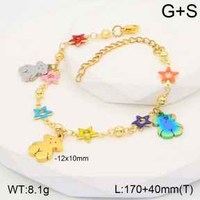 TB2000691ahlv-656  SS Bear Bracelets