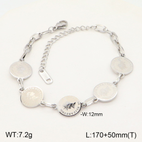 2B2003069bbov-747  Stainless Steel Bracelet