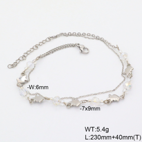 6A9000670aakl-658  Stainless Steel Anklets