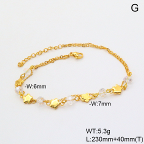 6A9000671vbmb-658  Stainless Steel Anklets