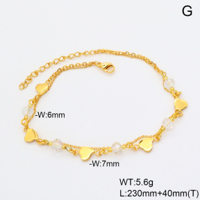 6A9000673vbmb-658  Stainless Steel Anklets