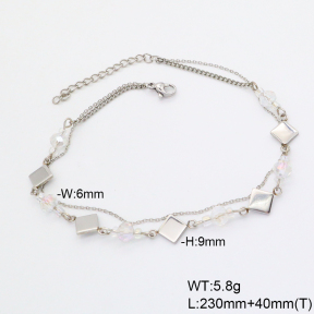 6A9000680aakl-658  Stainless Steel Anklets