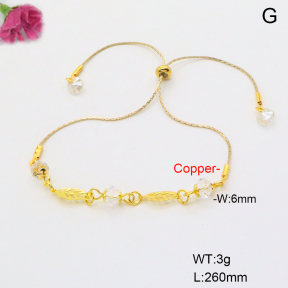 F6B406255aakl-J177  Fashion Copper Bracelet