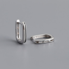 JE7119aiio-Y10  925 Silver Earrings  WT:1.5g  12.9*10mm