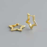 JE7182ajio-Y10  925 Silver Earrings  WT:2.56g  18*19.3mm