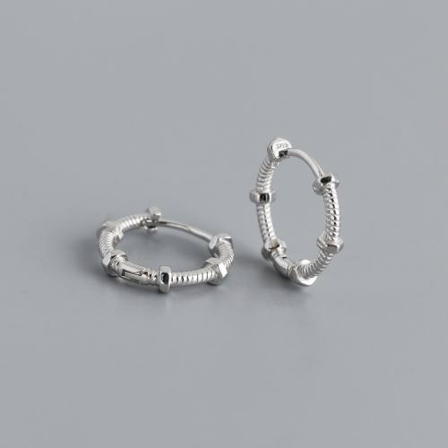 JE7188aimp-Y10  925 Silver Earrings  WT:1.97g  14.2*15.8mm