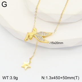 2N4003182bbov-493  Stainless Steel Necklace