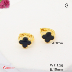 F6E301833baka-L017  Fashion Copper Earrings