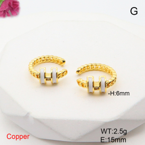 F6E301840ablb-L017  Fashion Copper Earrings