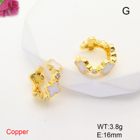 F6E405219ablb-L017  Fashion Copper Earrings