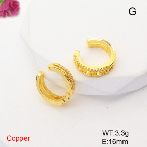 F6E405230ablb-L017  Fashion Copper Earrings