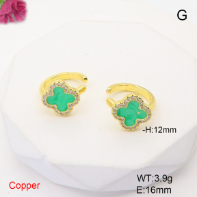 F6E405238ablb-L017  Fashion Copper Earrings